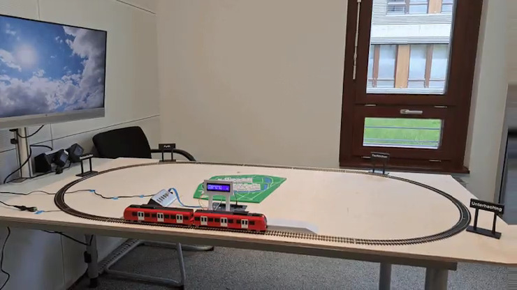 MicroPython train