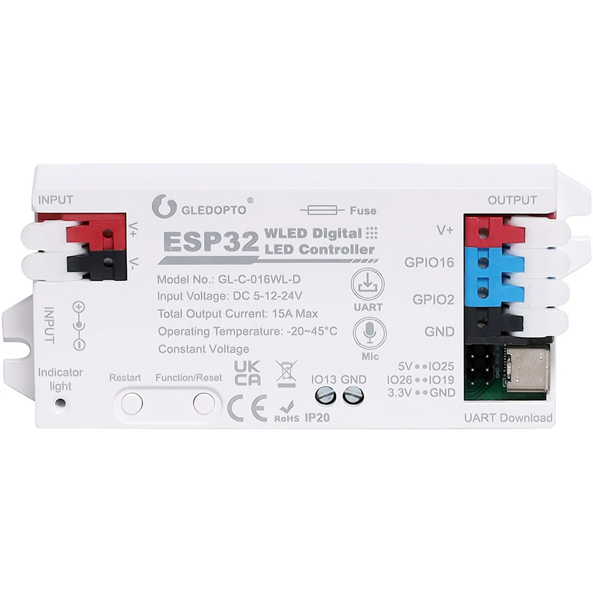Gledopto GL-C-016WL-D