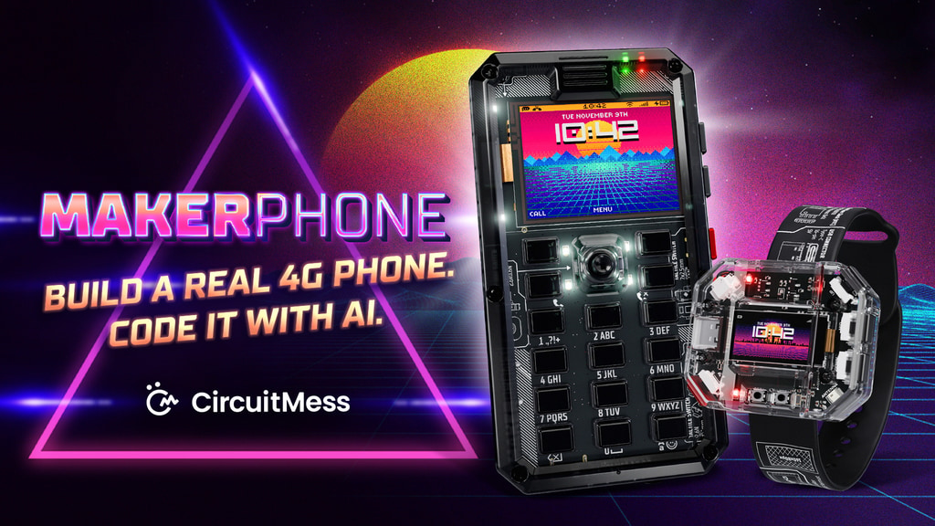 Makerphone 2.0 KickStarter banner
